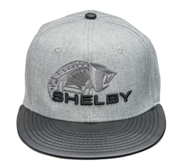 Shelby Snake Head Flat Bill Hat