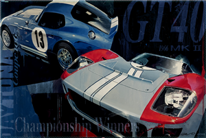 Daytona & GT40 MKII Poster