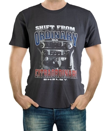 Men's Dark Grey Shelby Shift T-Shirt