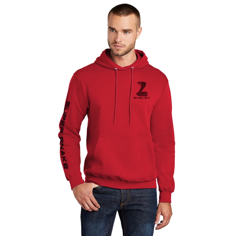 Shelby Super Snake Hoody - Cardinal Red