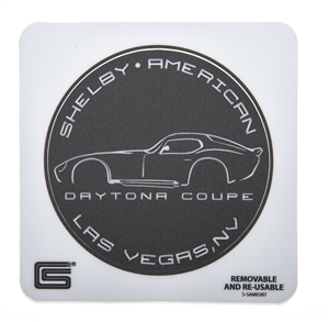 Daytona Coupe Silhouette Removable Sticker