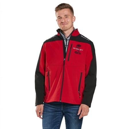 Red and Black Soft Shell Jacket