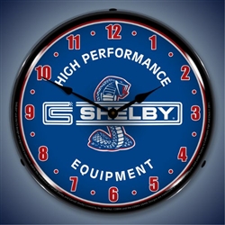 Shelby Performance Equipment Light Up Clock