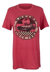 Checkered Circle GT350 Red Tee