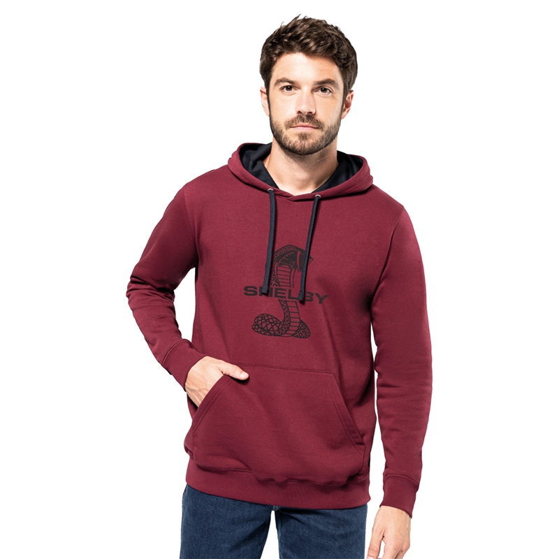 Shelby  Cardinal Red Heather Hoody