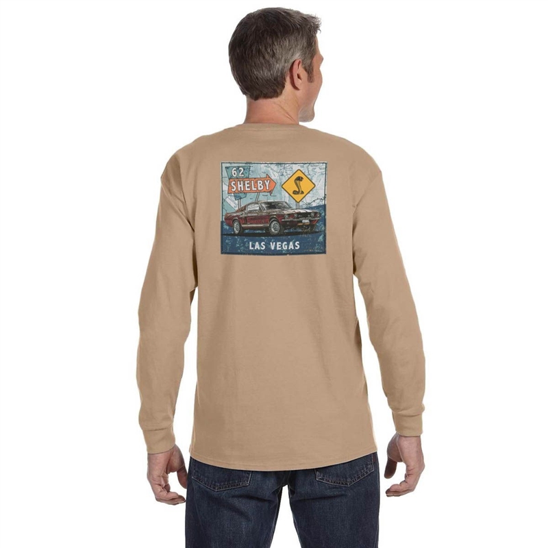 Shelby Road Sign Long Sleeve T-Shirt