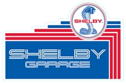 Shelby Garage Tiered Metal Sign