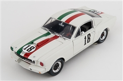 1:18 1965 #18 Mexico Shelby Mustang Diecast