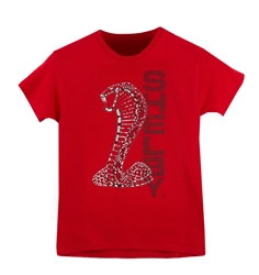 Youth Metal Super Snake Red Tee