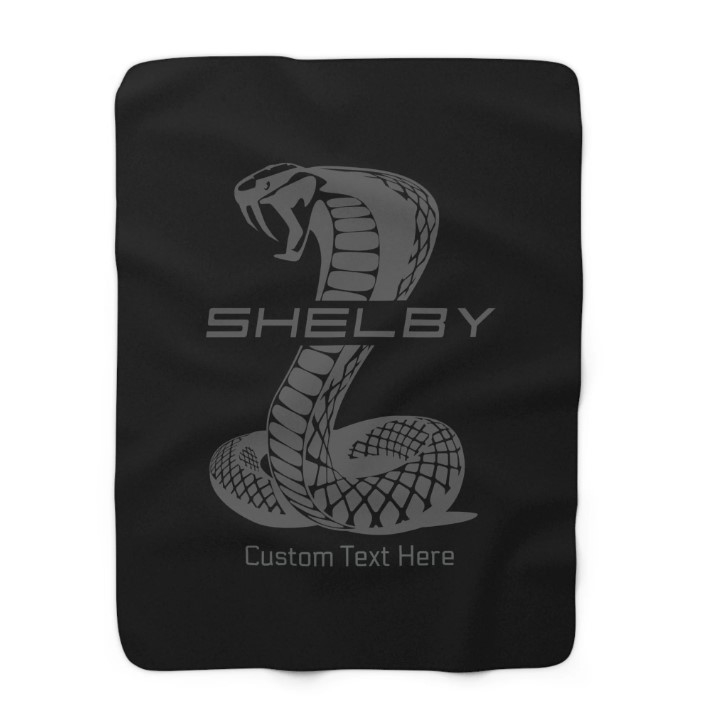 2024 Snake Lightweight Personalized Blanket- Black