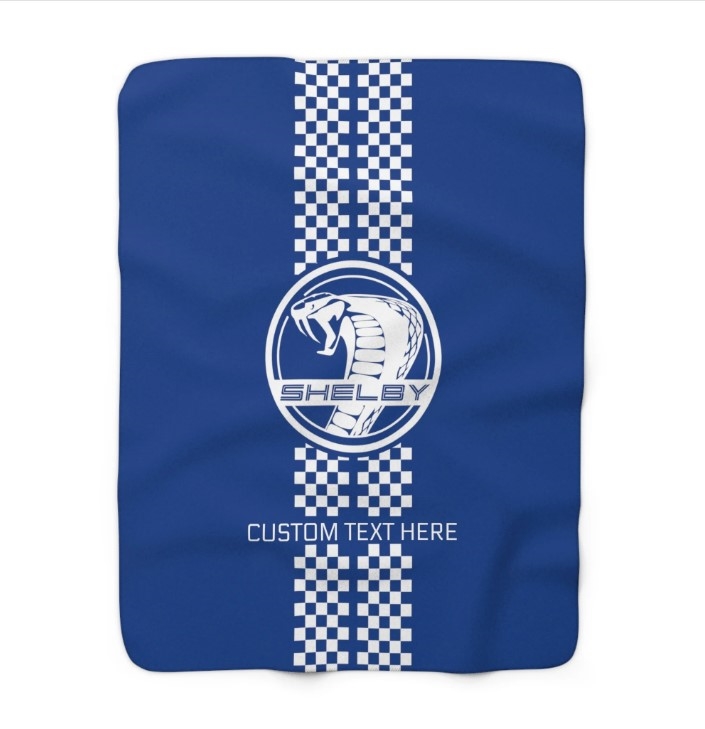 2024 SS Circle Lightweight Personalized Blanket- Blue