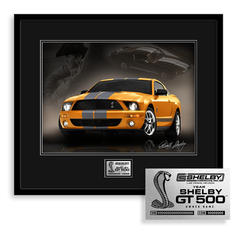 2007-2009 Shelby GT500  Owner's Edition