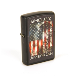 Distressed Flag Shelby Lighter