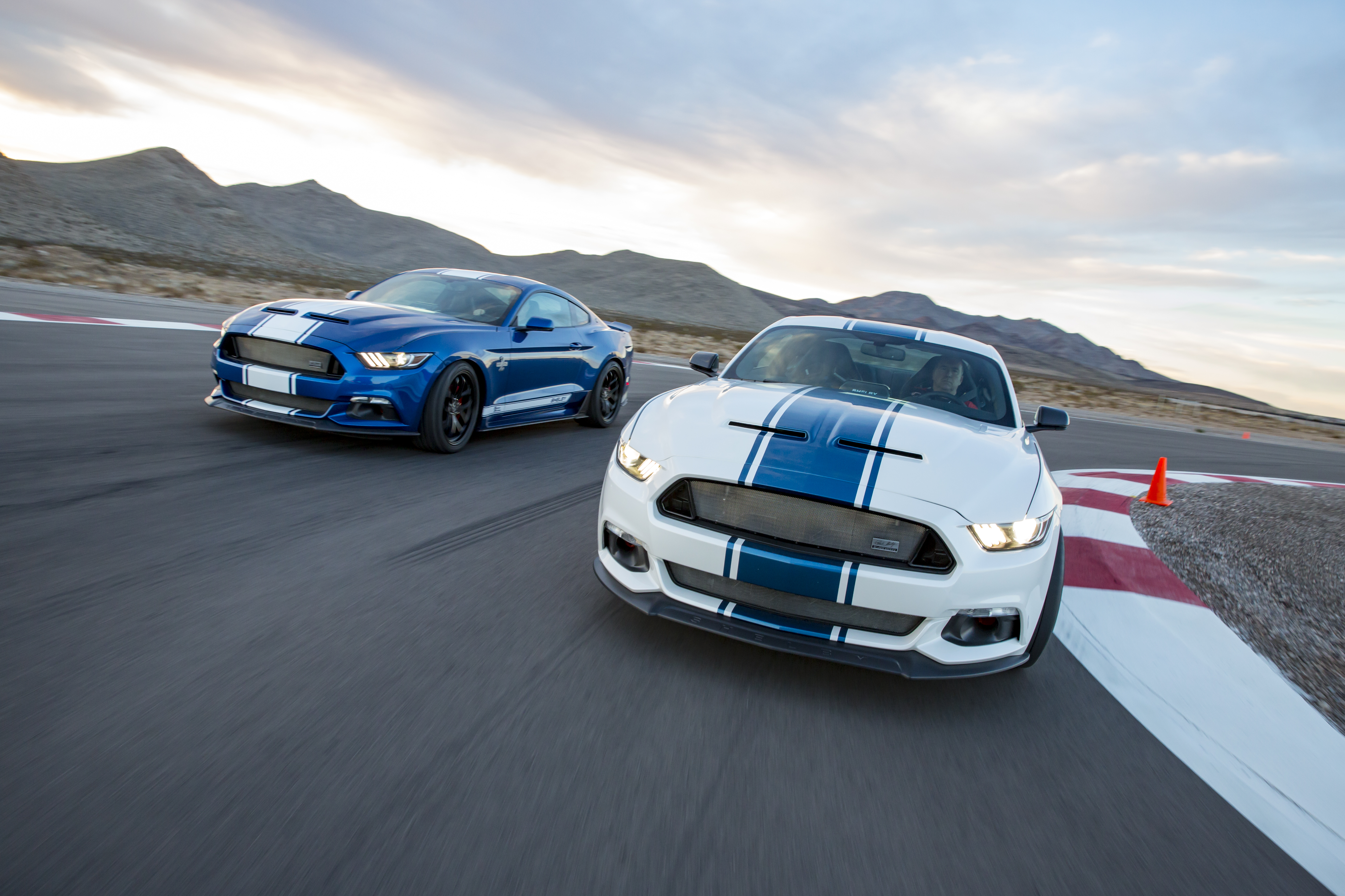 Shelby Super Snake on track