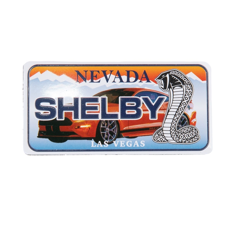 Shelby Embossed License Plate Magnet