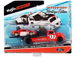 1:64 2018 Ford GT Heritage Edition Diecast- Red #1