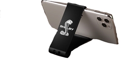 Shelby Klamp Cell Phone Stand- Black