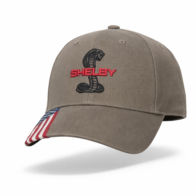 Shelby USA Flag Olive Hat