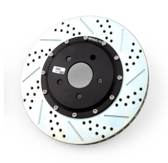 2015-2023 Ford Mustang w/Brembo Baer 14" EradiSpeed+ Rotor Upgrade - Front