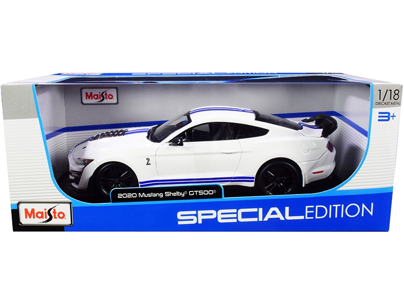 1:18 2020 Shelby Mustang GT500- White
