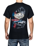 Shelby Las Vegas Cars Black T-Shirt