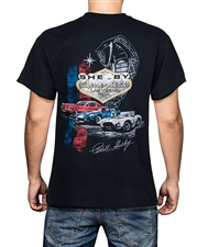 Shelby Las Vegas Cars Black T-Shirt