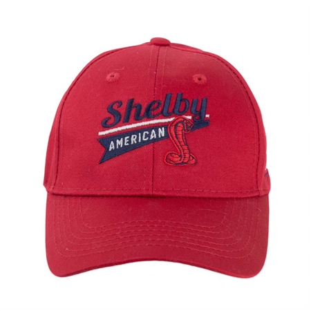 Shelby American Red Youth Hat