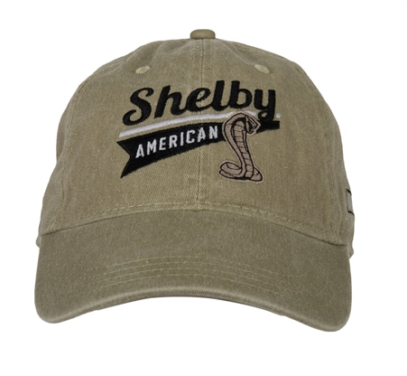 Shelby American Khaki Hat