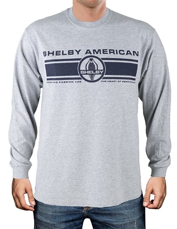 Shelby Pride Men's Grey Long Sleeve T-shirt