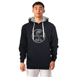 Shelby Sueded Two-Tone Hoody