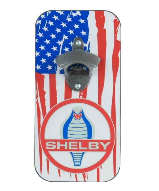 Shelby USA Flag Bottle Opener