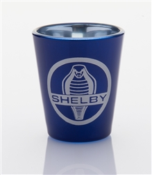 Shelby Cobra Las Vegas Blue Shot Glass