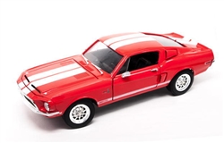 1:18 1968 GT500KR Red Shelby Mustang Diecast