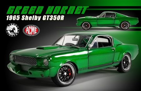 1:18 1965 Shelby GT350R Green Hornet Street Fighter