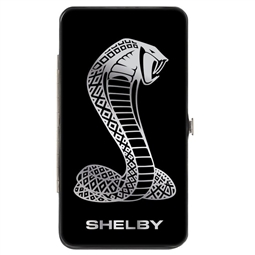 Shelby Chrome Snake Hinged Wallet
