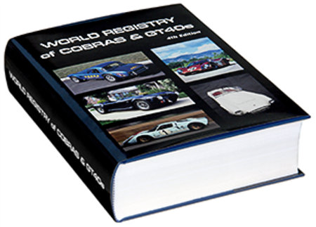 World Registry of Cobras & GT40's- 4th Edition