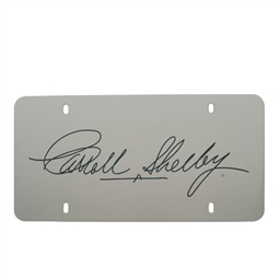 Shelby Steel Marque Plate