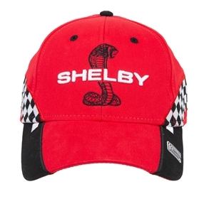 Shelby Snake Red Checkered Race Hat