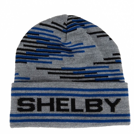 Shelby Cuff Knit Beanie - Grey