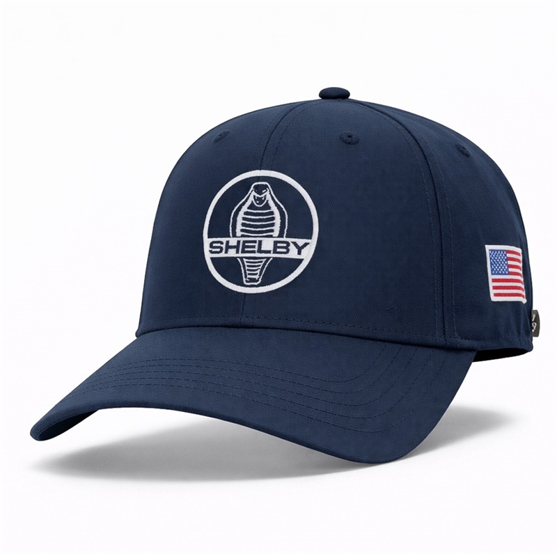 Shelby Aerated Performance Hat- Navy