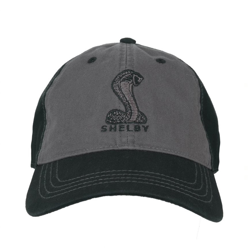 Shelby 2-Tone Hat Black & Gray