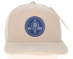 Shelby Cream  Corduroy Mesh Hat