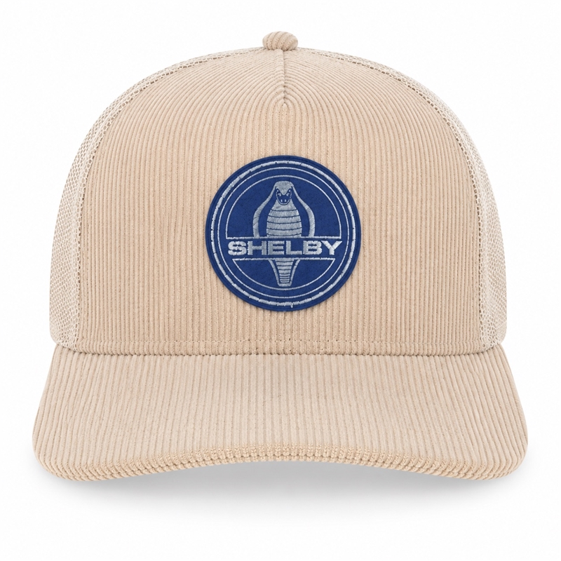 Shelby Cream  Corduroy Mesh Hat