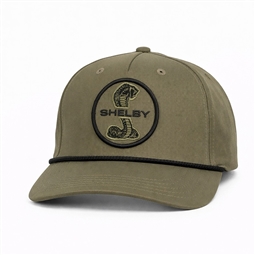 Shelby Rope Hat - Olive/Black