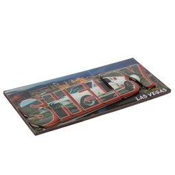 Shelby Las Vegas Night Magnet