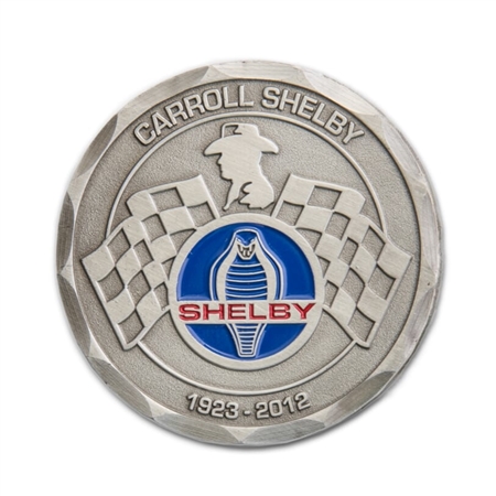 Carroll Shelby Satin Challenge Coin