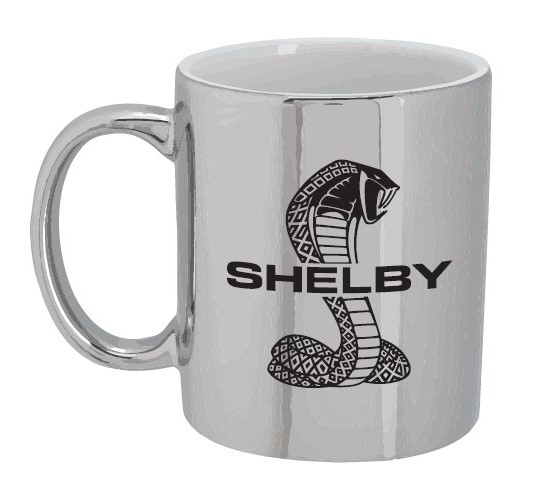 Shelby 12oz Metallic Silver Mug