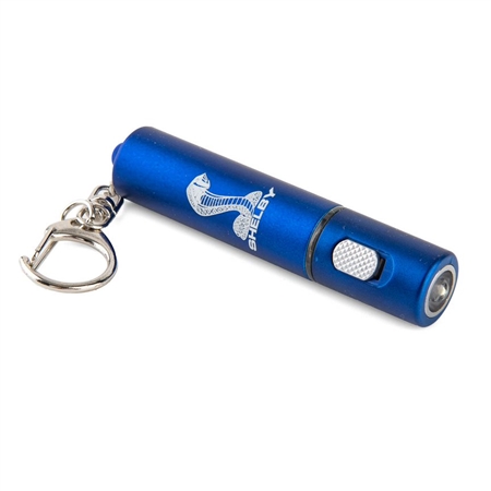 Shelby LED Royal Blue Flash Light Keychain