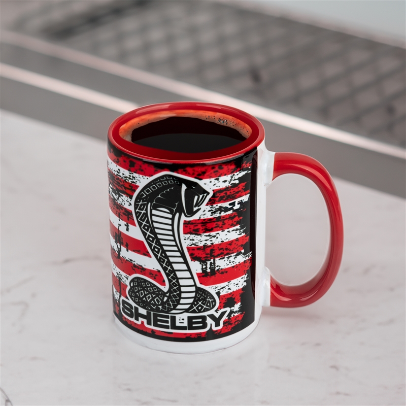 Tiffany Snake  Flag Mug -15oz