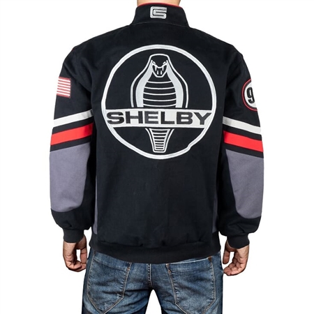 Race Red, Black, and Grey Cobra Jacket